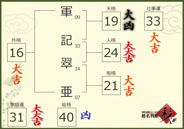診断結果画像