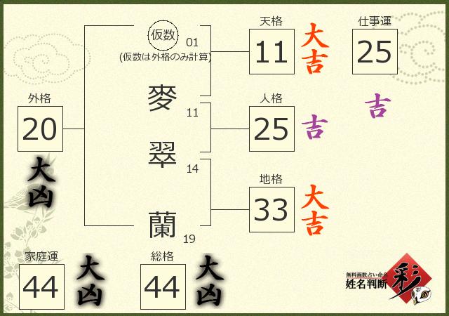 診断結果画像