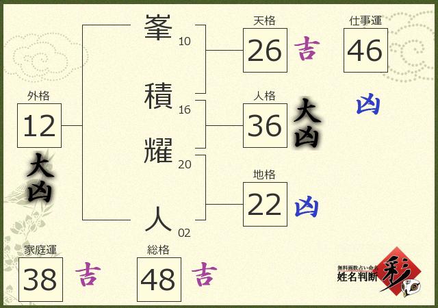 診断結果画像