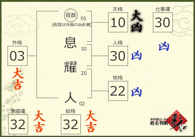 診断結果画像