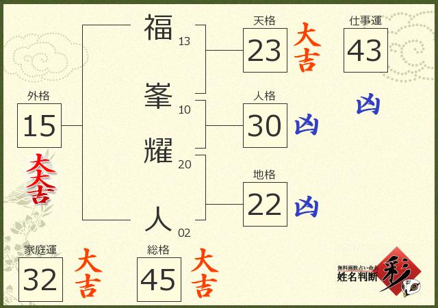 診断結果画像