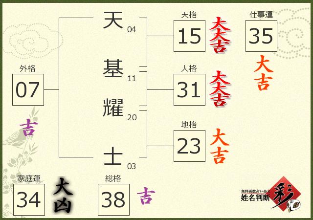 診断結果画像