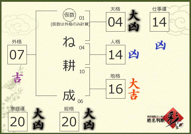 診断結果画像