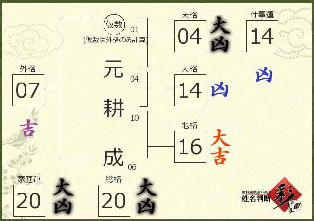 診断結果画像