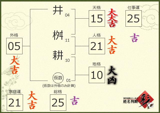 診断結果画像