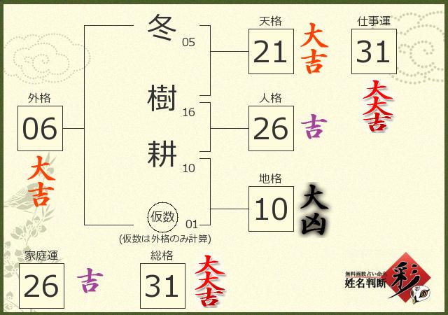 診断結果画像
