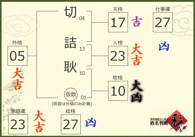 診断結果画像