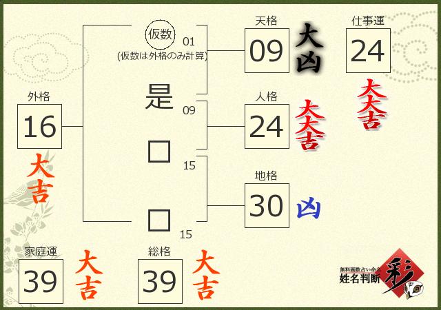 診断結果画像
