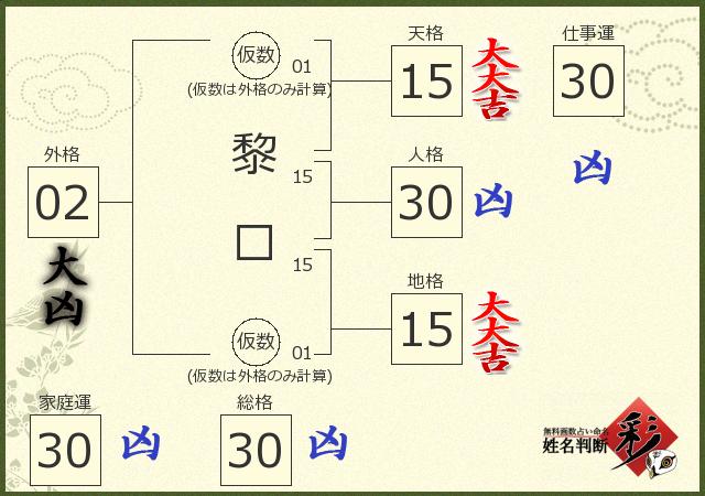 診断結果画像
