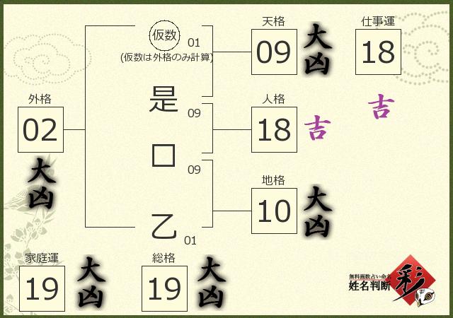 診断結果画像