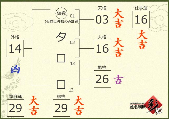 診断結果画像