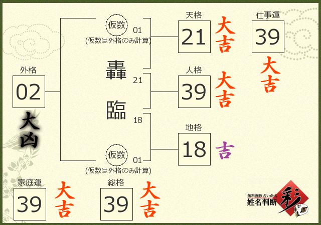 診断結果画像