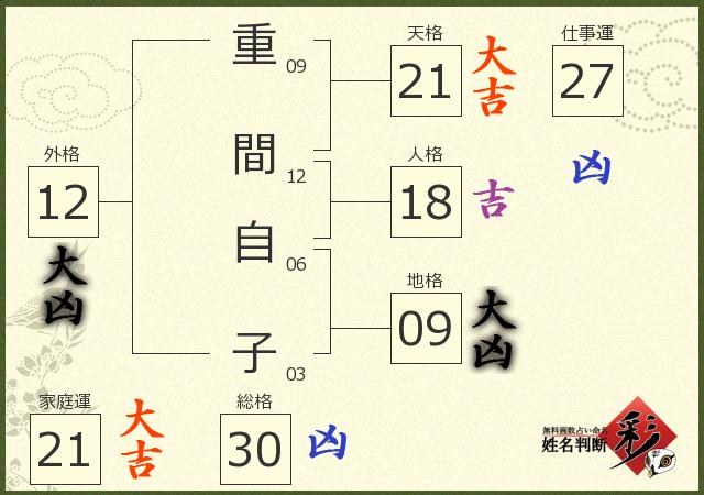 診断結果画像