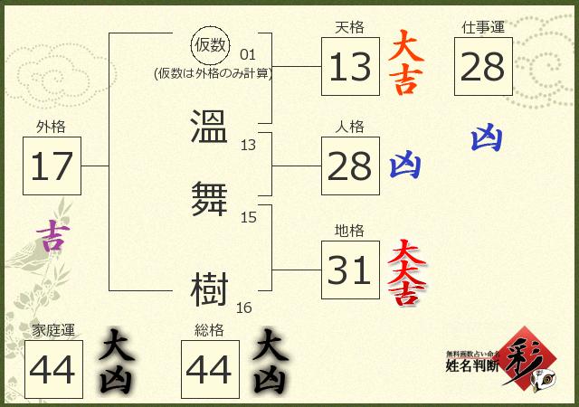 診断結果画像