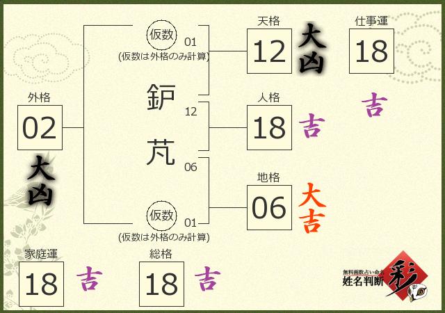 診断結果画像
