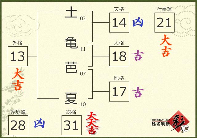 診断結果画像