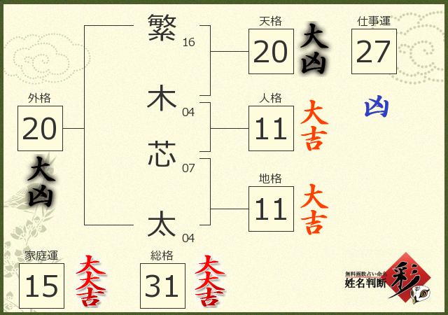 診断結果画像