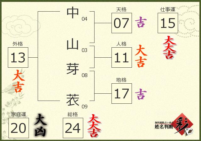 診断結果画像