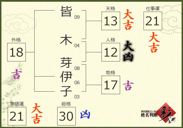 診断結果画像