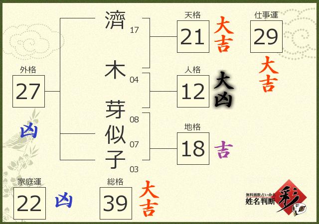 診断結果画像