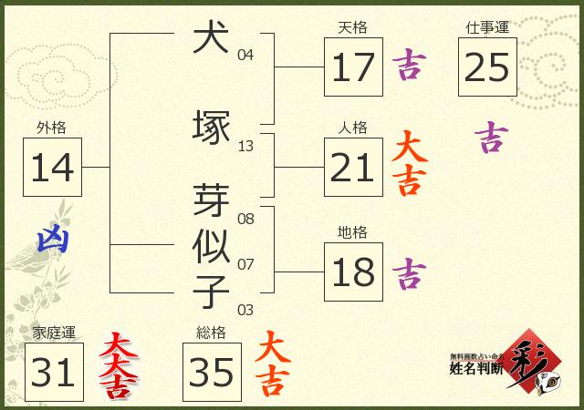 診断結果画像