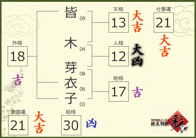 診断結果画像