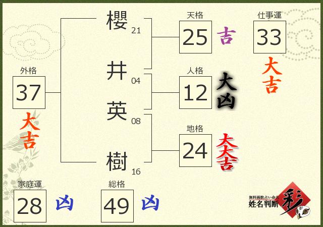 診断結果画像