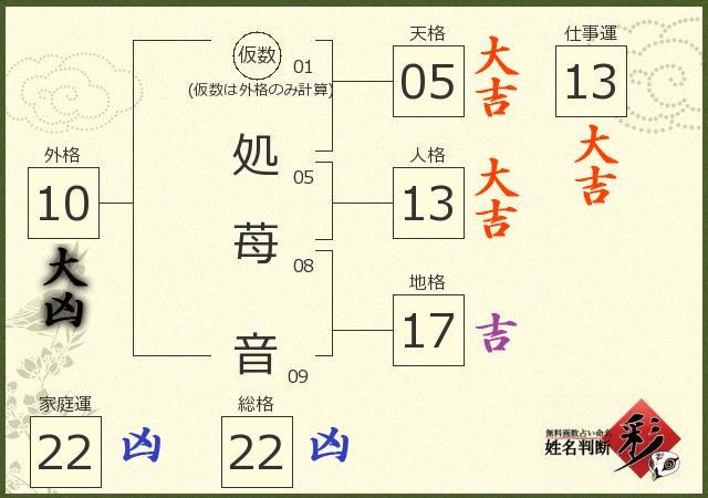診断結果画像