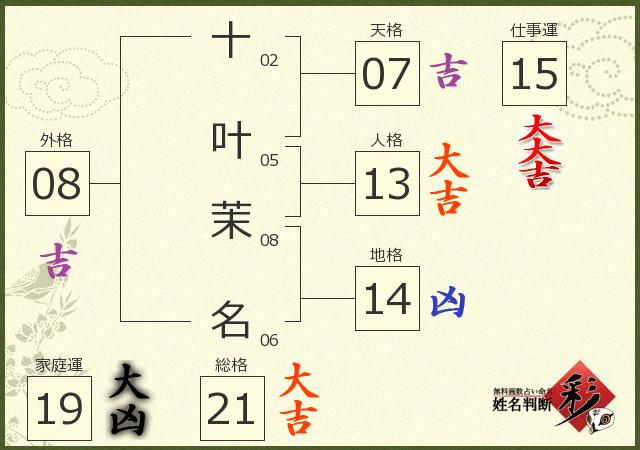 診断結果画像