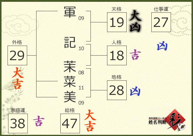 診断結果画像