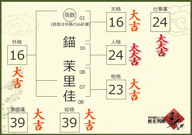 診断結果画像