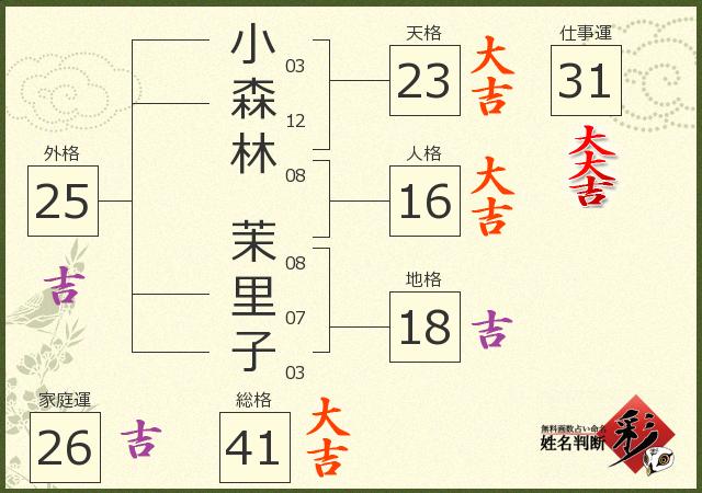 診断結果画像