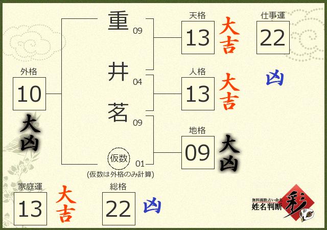 診断結果画像