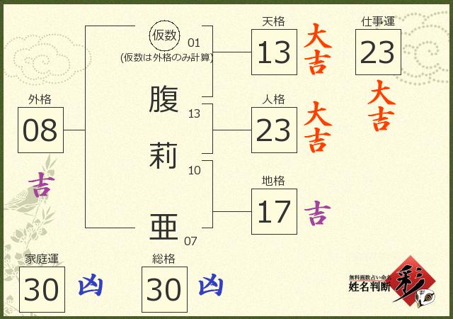 診断結果画像