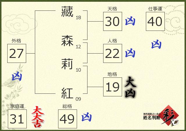 診断結果画像
