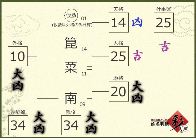 診断結果画像