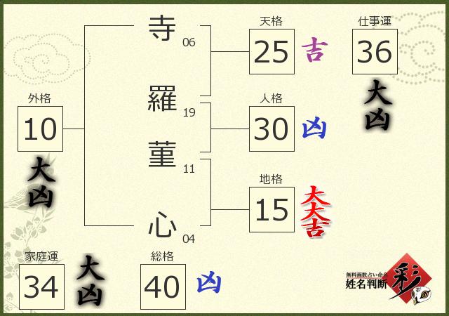 診断結果画像