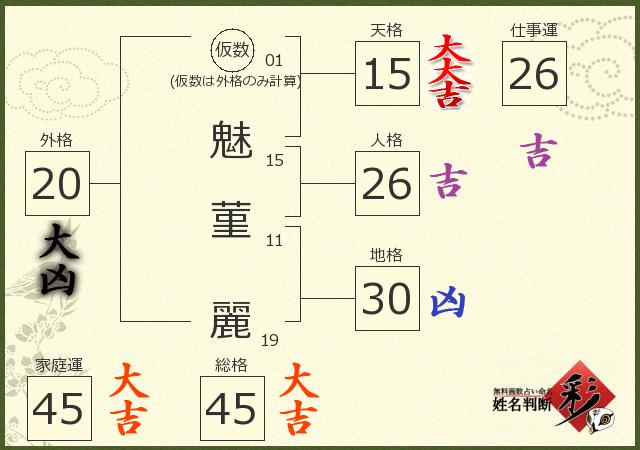診断結果画像