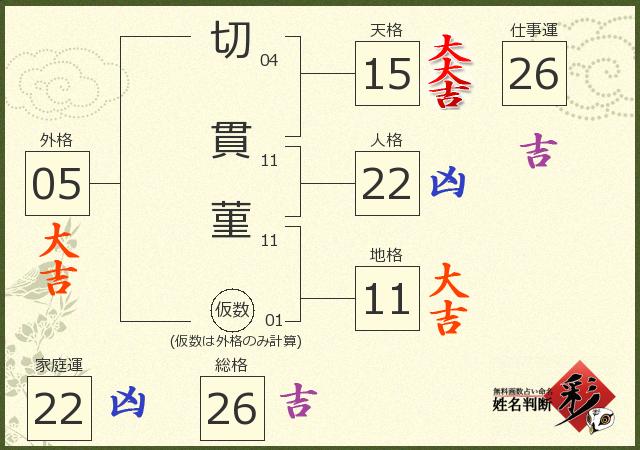 診断結果画像
