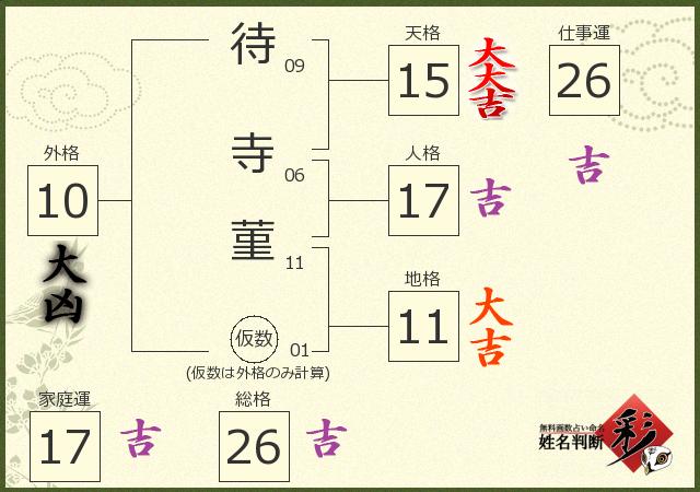 診断結果画像