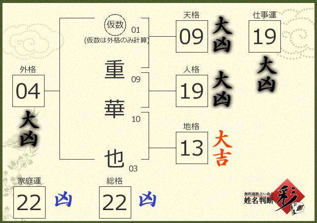 診断結果画像