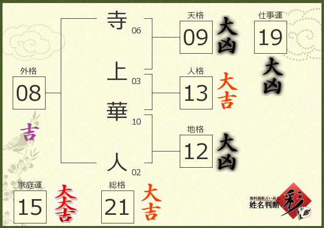 診断結果画像