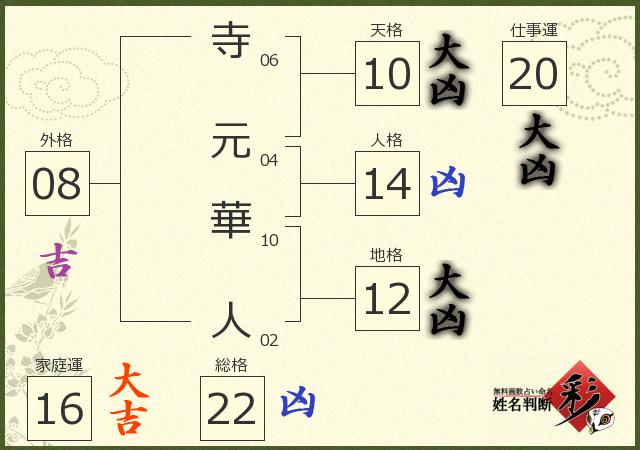 診断結果画像
