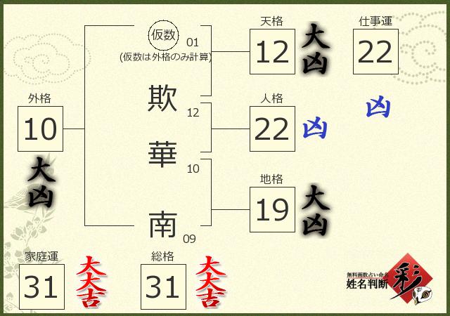 診断結果画像