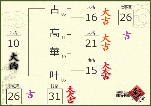 診断結果画像