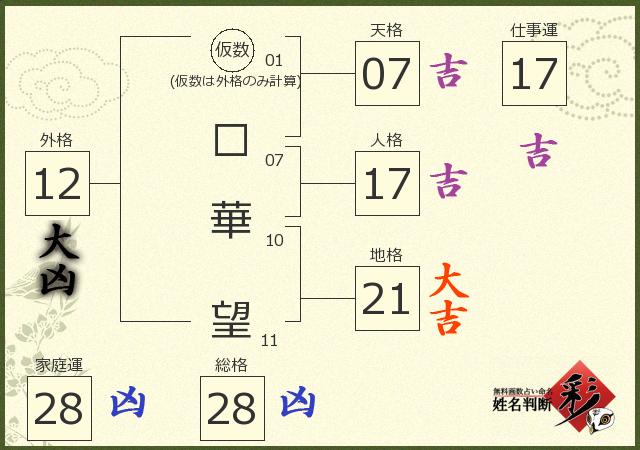 診断結果画像