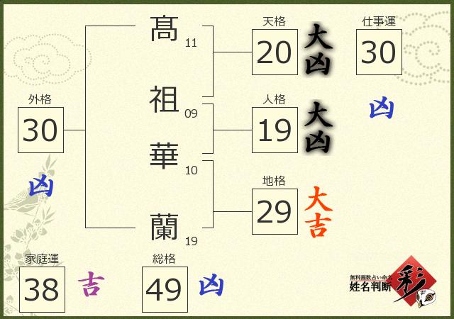 診断結果画像