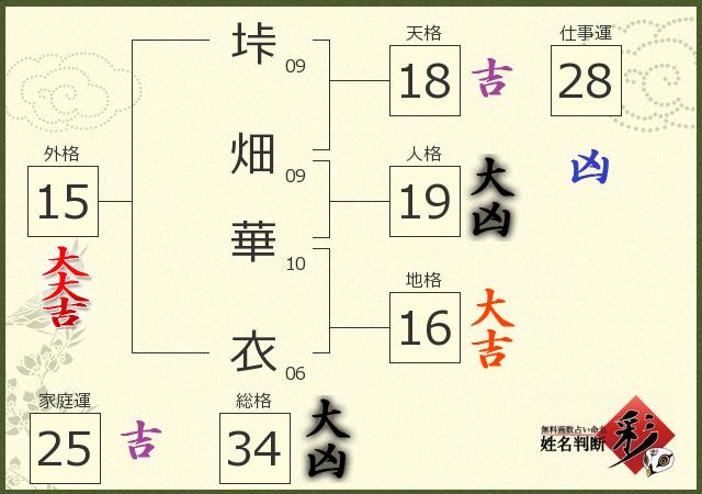 診断結果画像