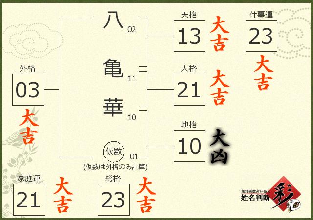 診断結果画像