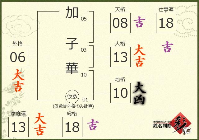 診断結果画像